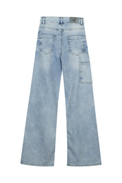 Jeans Wide Leg - 9771 - Blau