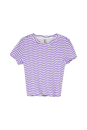 T-Shirt aus Baumwolle - 1935 - Violett