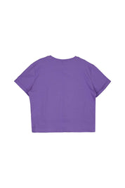 T-Shirt mit Print - 6612 - Violett