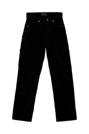 Cordhose Baggy Fit - 9015 - Schwarz