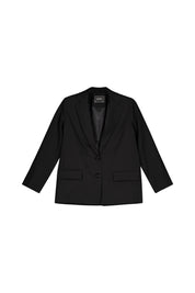 Blazer mit Pattentaschen - 9000 - Schwarz