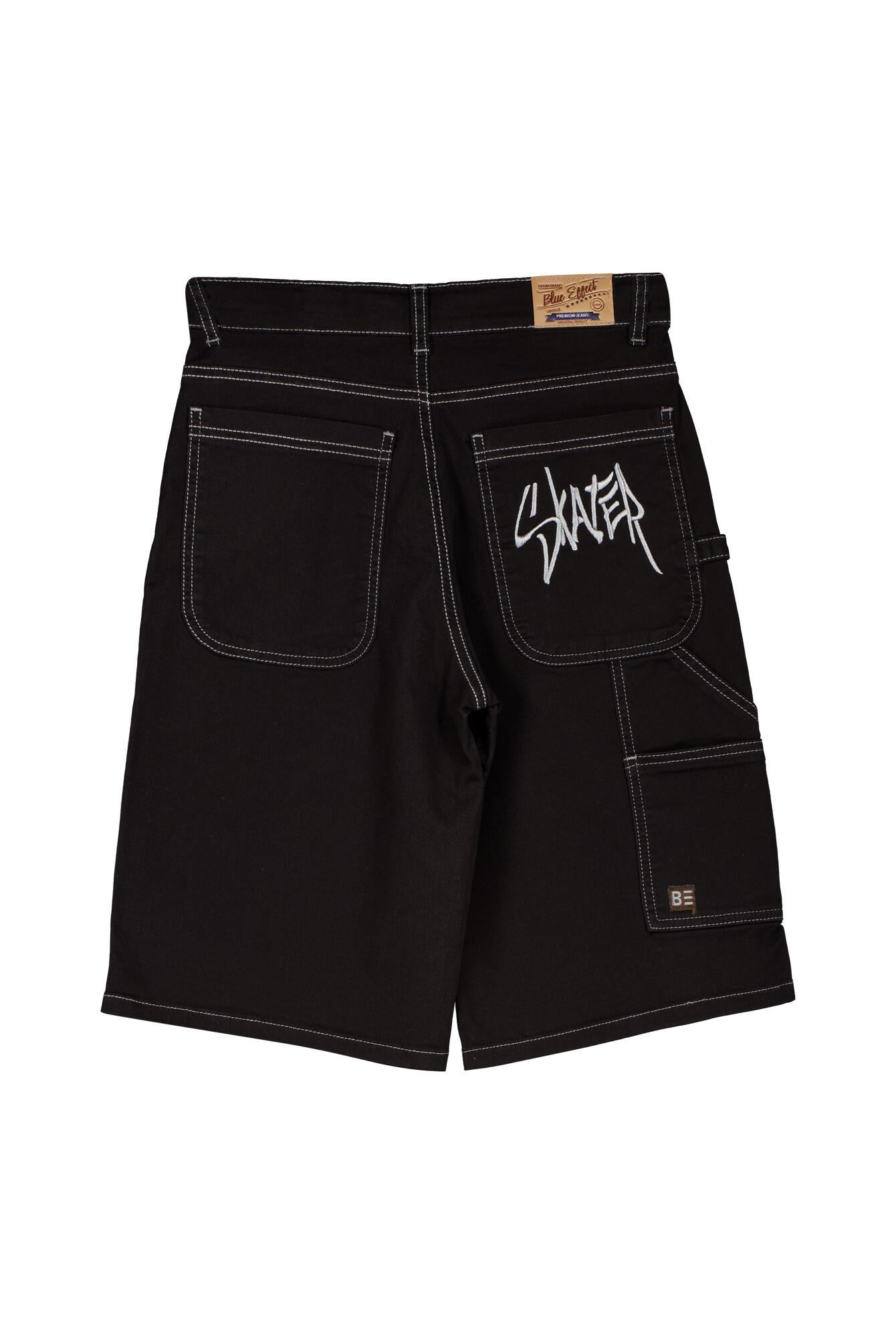 Jeansshorts Skater Fit - 9015 - Schwarz