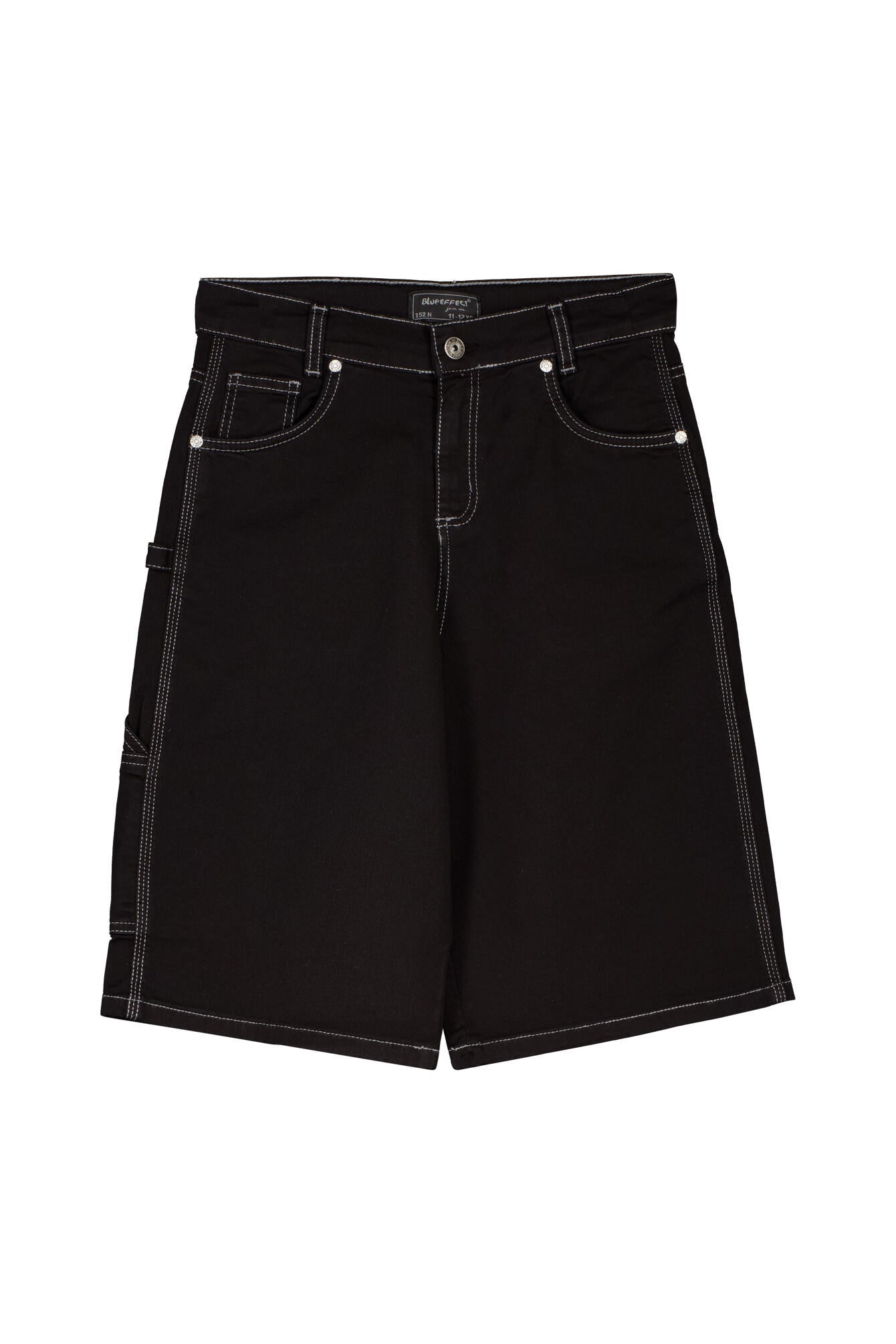 Jeansshorts Skater Fit - 9015 - Schwarz