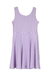 Sommerkleid gestreift Midi - 1935 - Violett