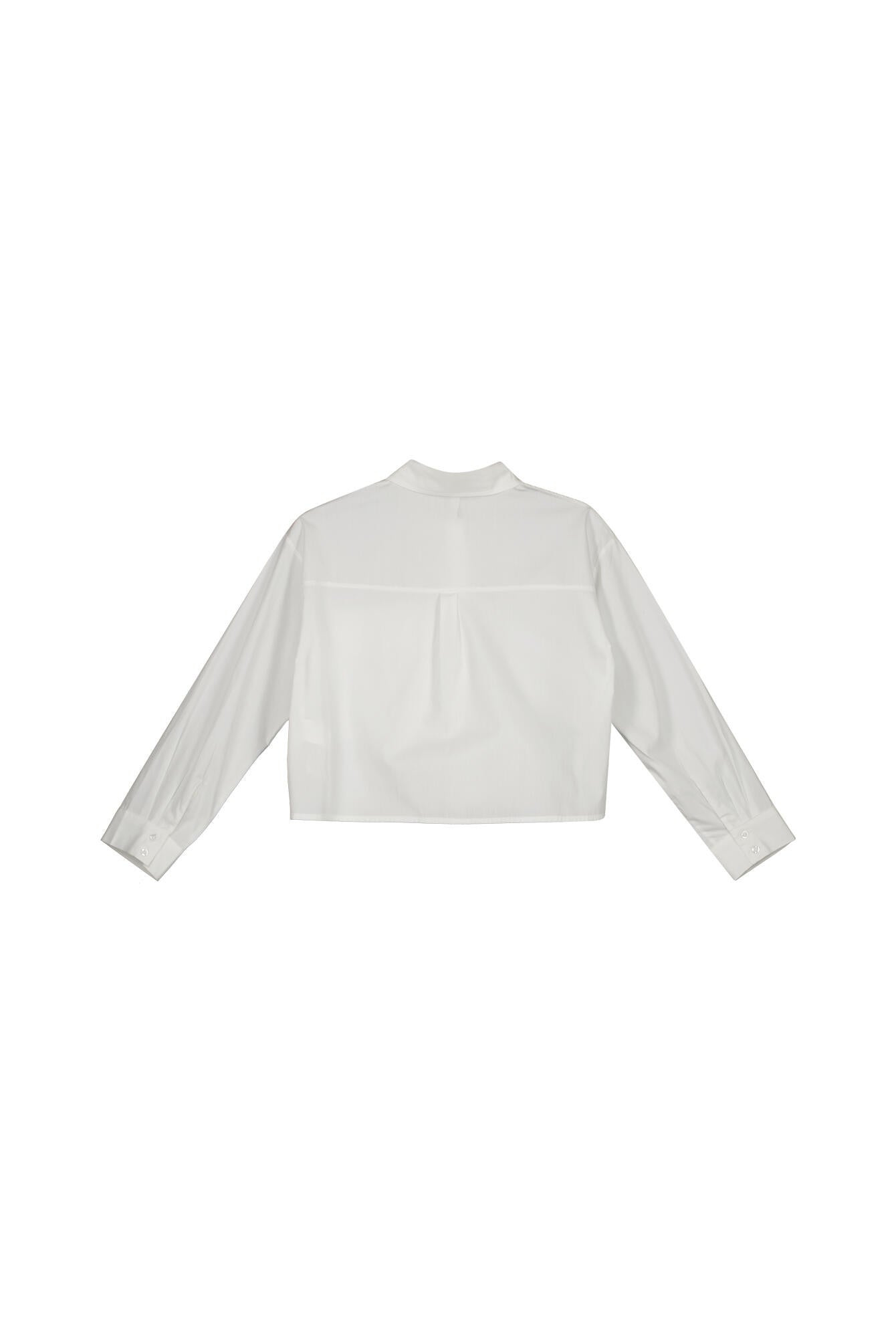 Bluse aus Baumwolle - 1000 - Weiß