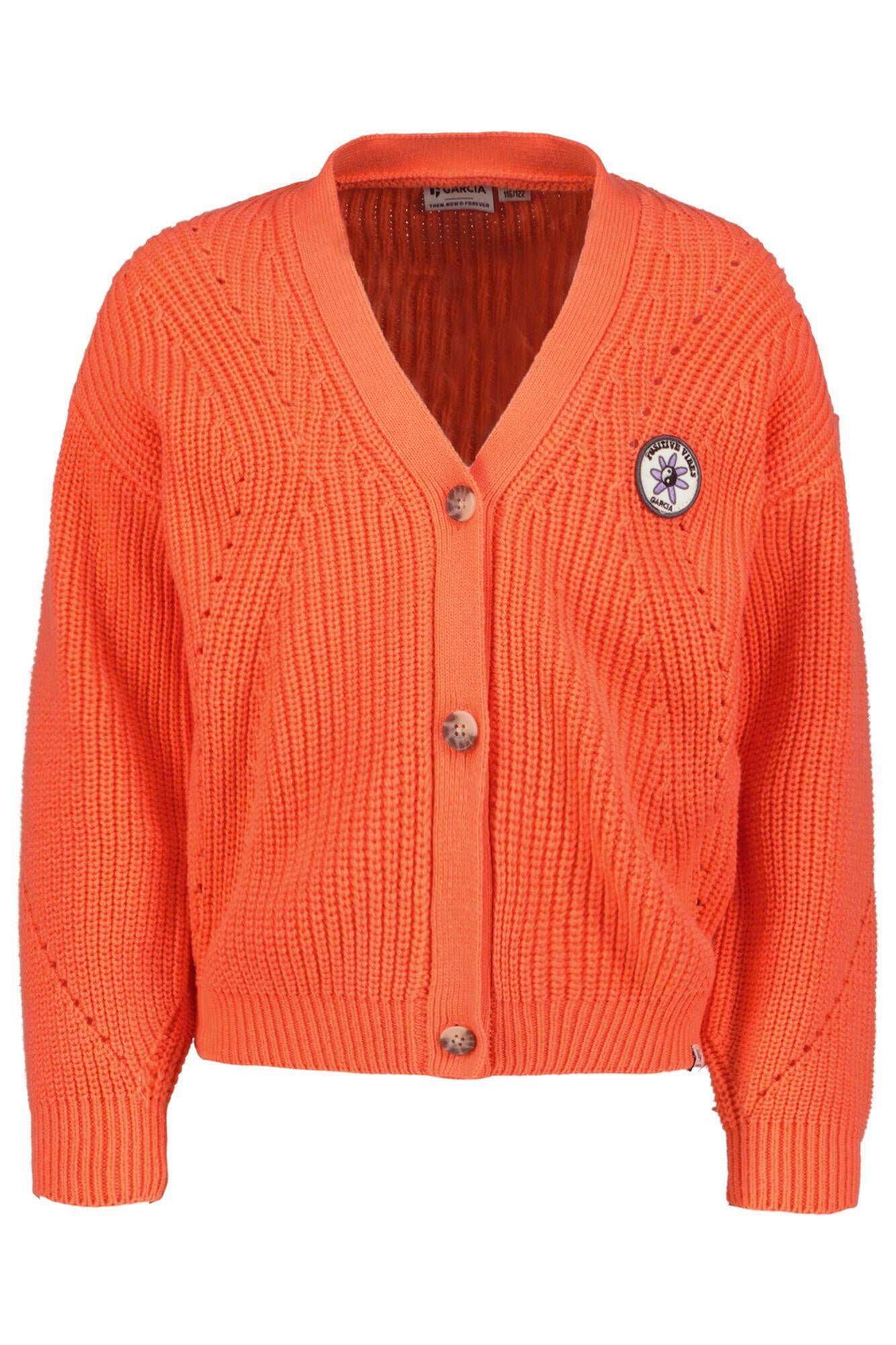 Cardigan - 4152 - Orange | Pink