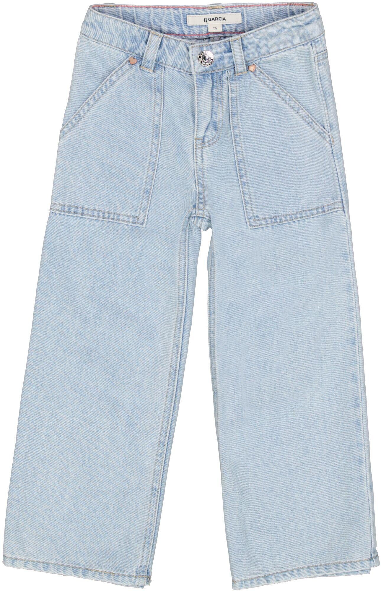 Jeans mit geradem Bein - 5790 - Blau