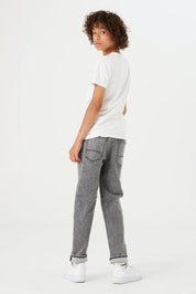 Jeans Tapered Leg - 9523 - Grau