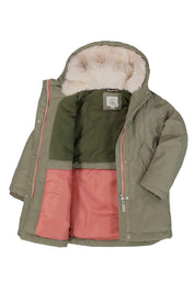 Parka mit gefütterter Kapuze - 4351 - Khaki