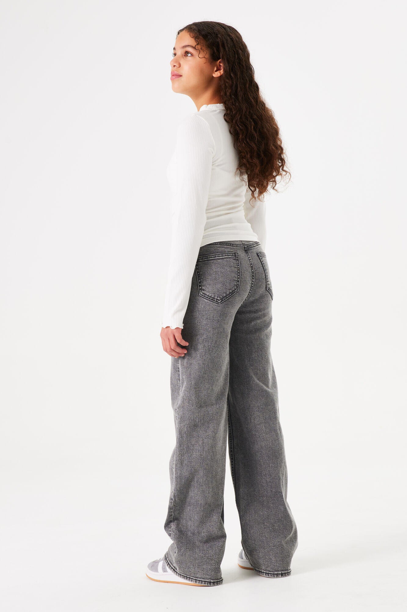 Jeans Wide Leg - 9753 - Grau