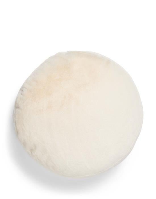 Sitzkissen Furry 45 cm - 292-Vanille - Creme