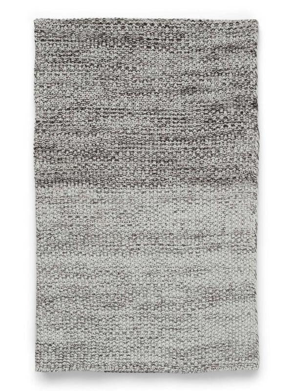 Decke NORDIC KNIT 130x170 cm - 100-Anthrazit - Grau