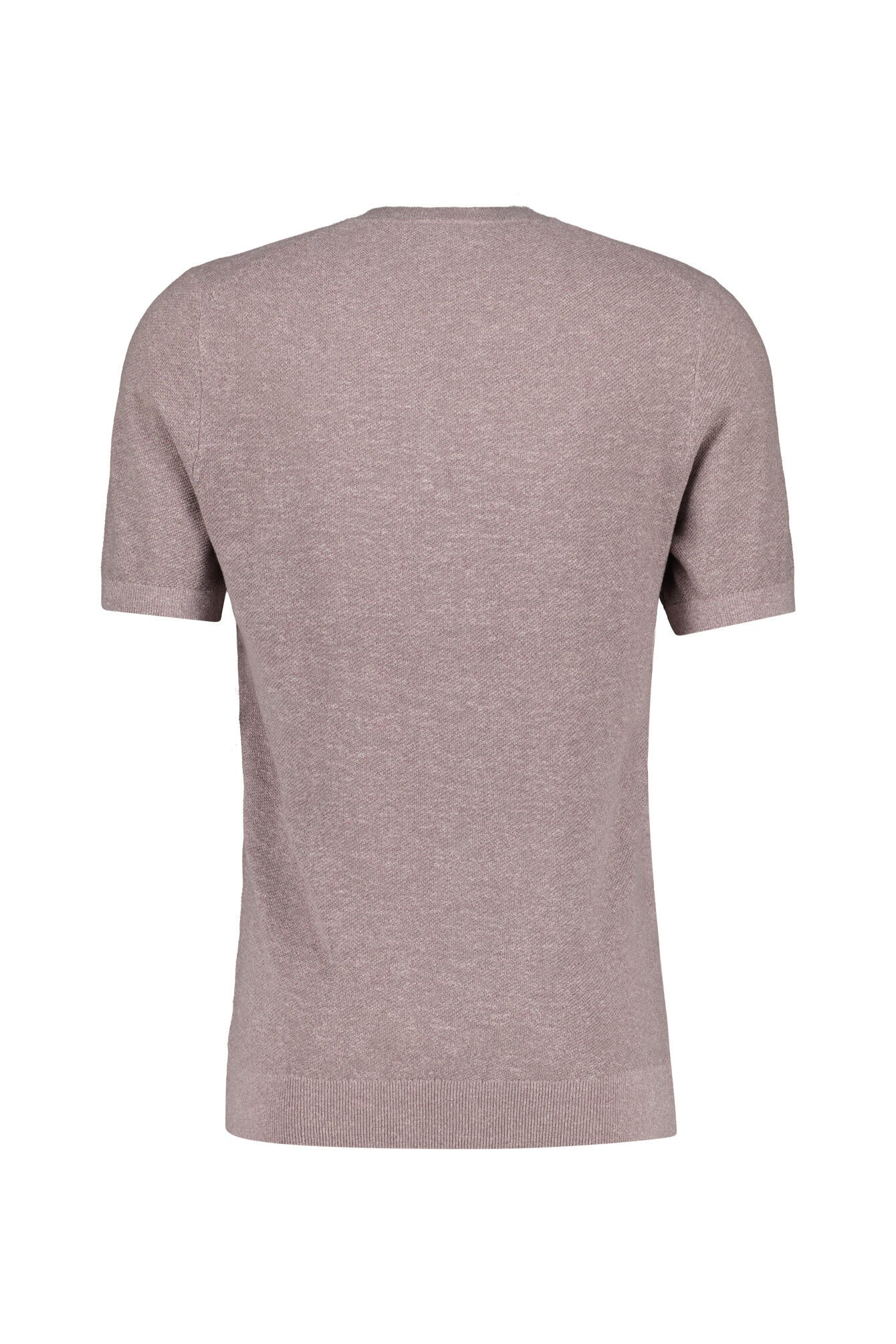Strick-T-Shirt aus Baumwollmix - T3 - Violett