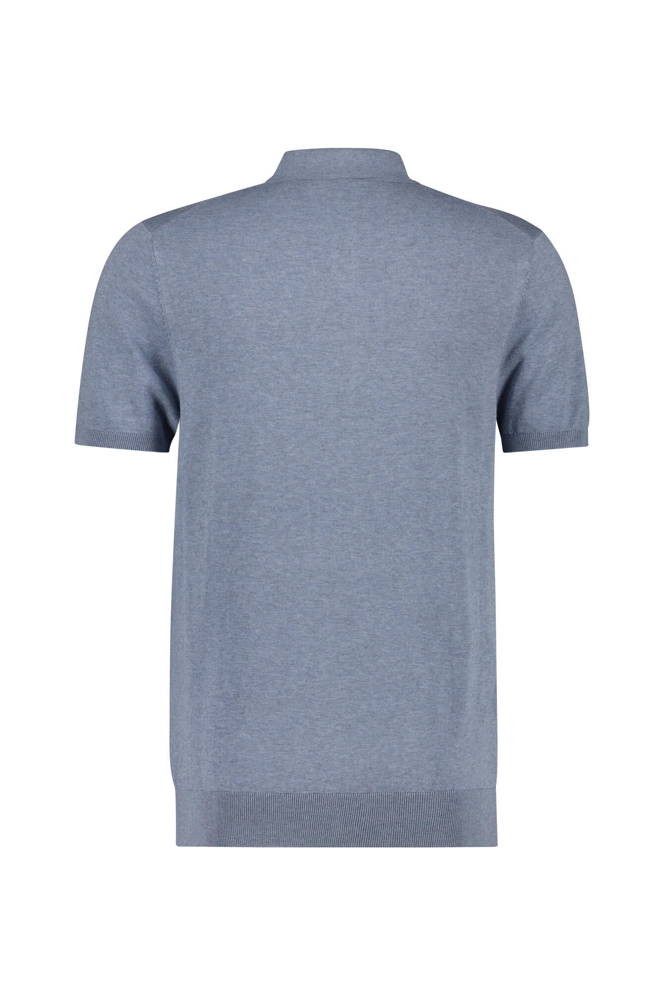 Poloshirt aus Lyocellmix - M - Blau