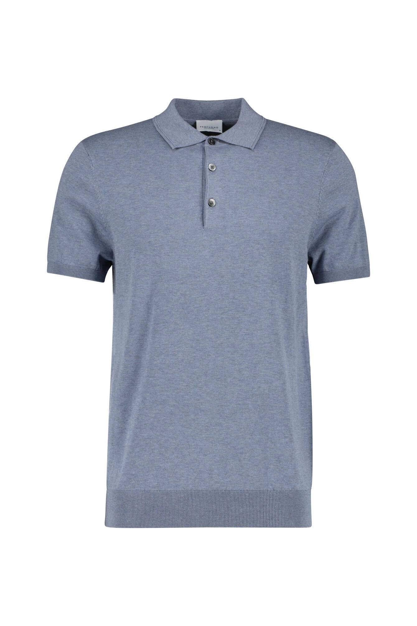 Poloshirt aus Lyocellmix - M - Blau