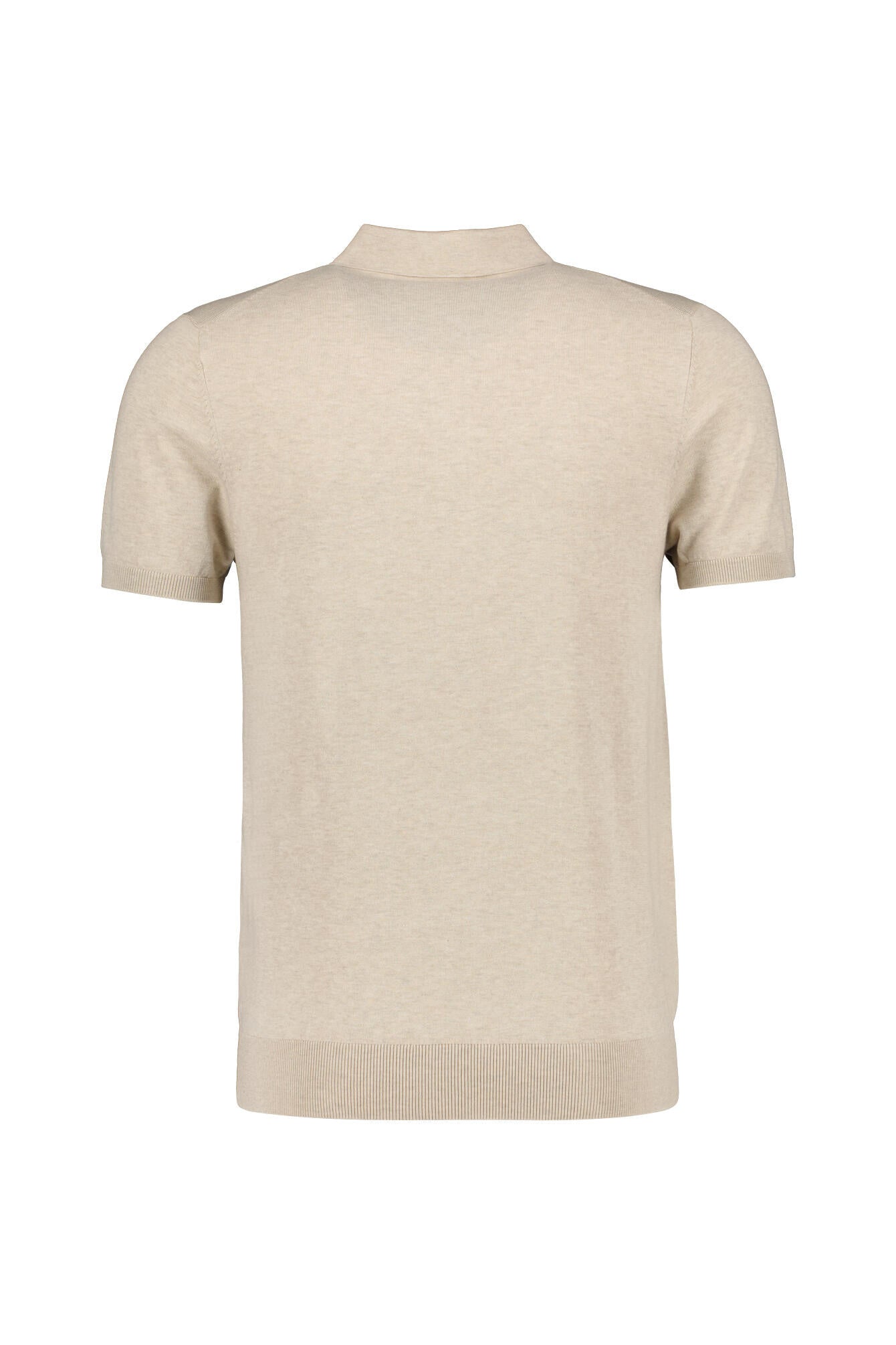 Poloshirt aus Baumwollmix - F1 - Beige