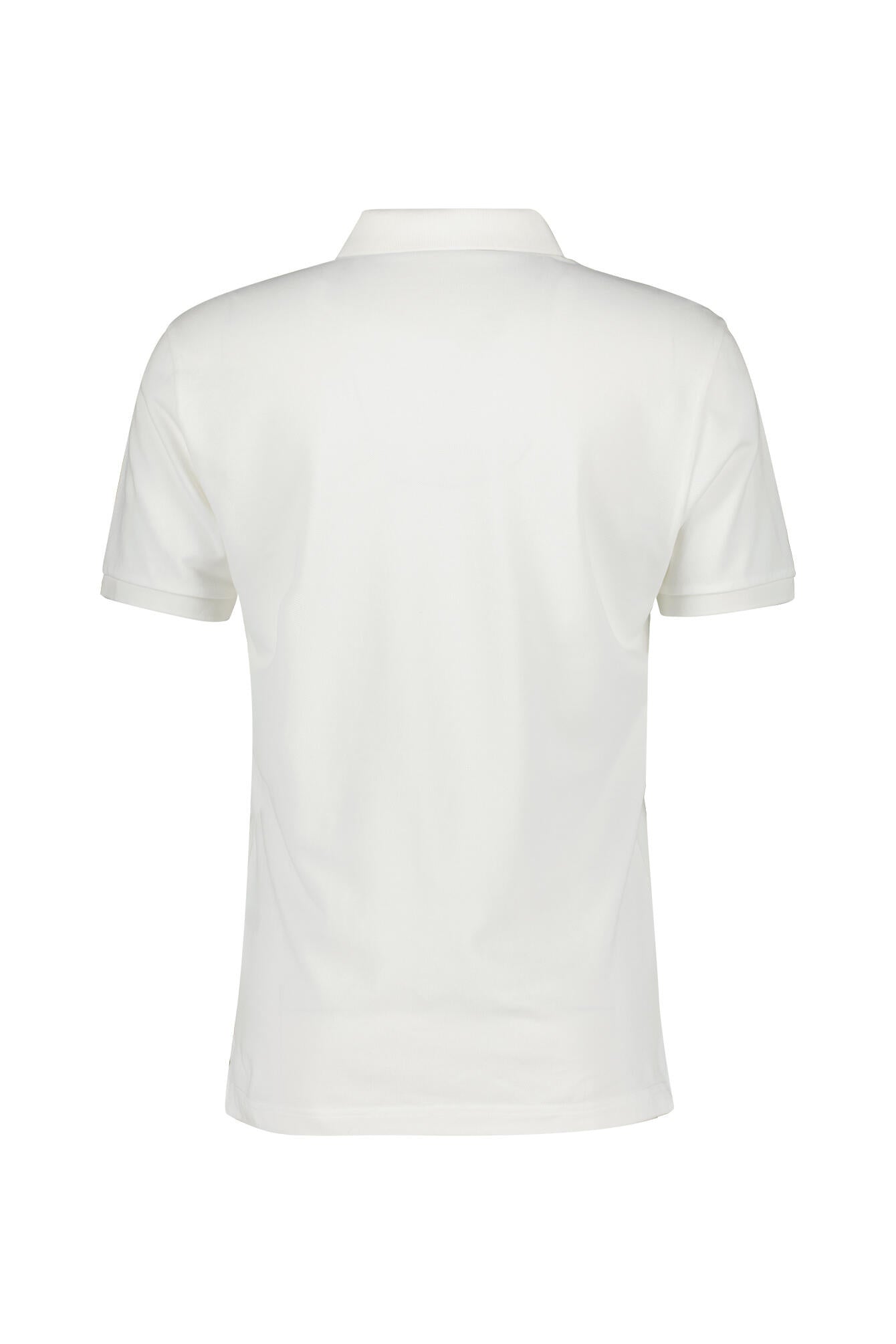 Poloshirt aus Baumwolle - 2 - Weiß