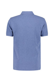 Poloshirt aus Baumwolle - M - Blau