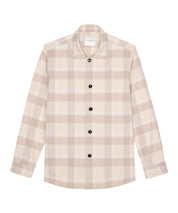 Flanellhemd aus Baumwolle - F - Beige