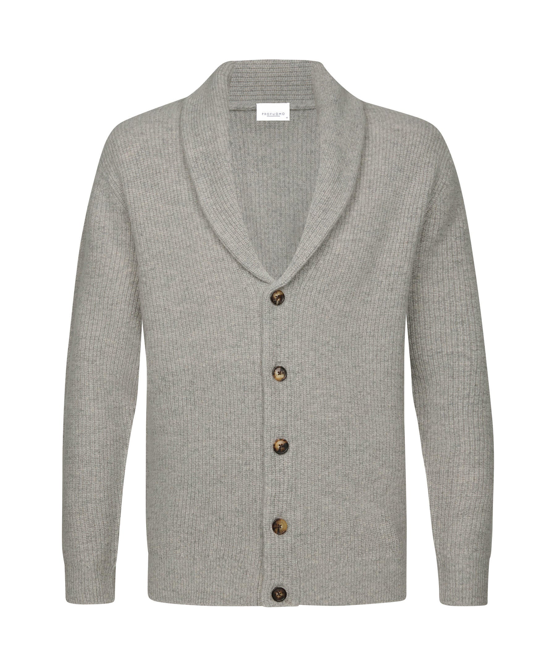 Strickjacke aus Wolle - C1 - Grau