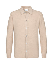Overshirt Regular Fit aus Wolle - F5 - Beige