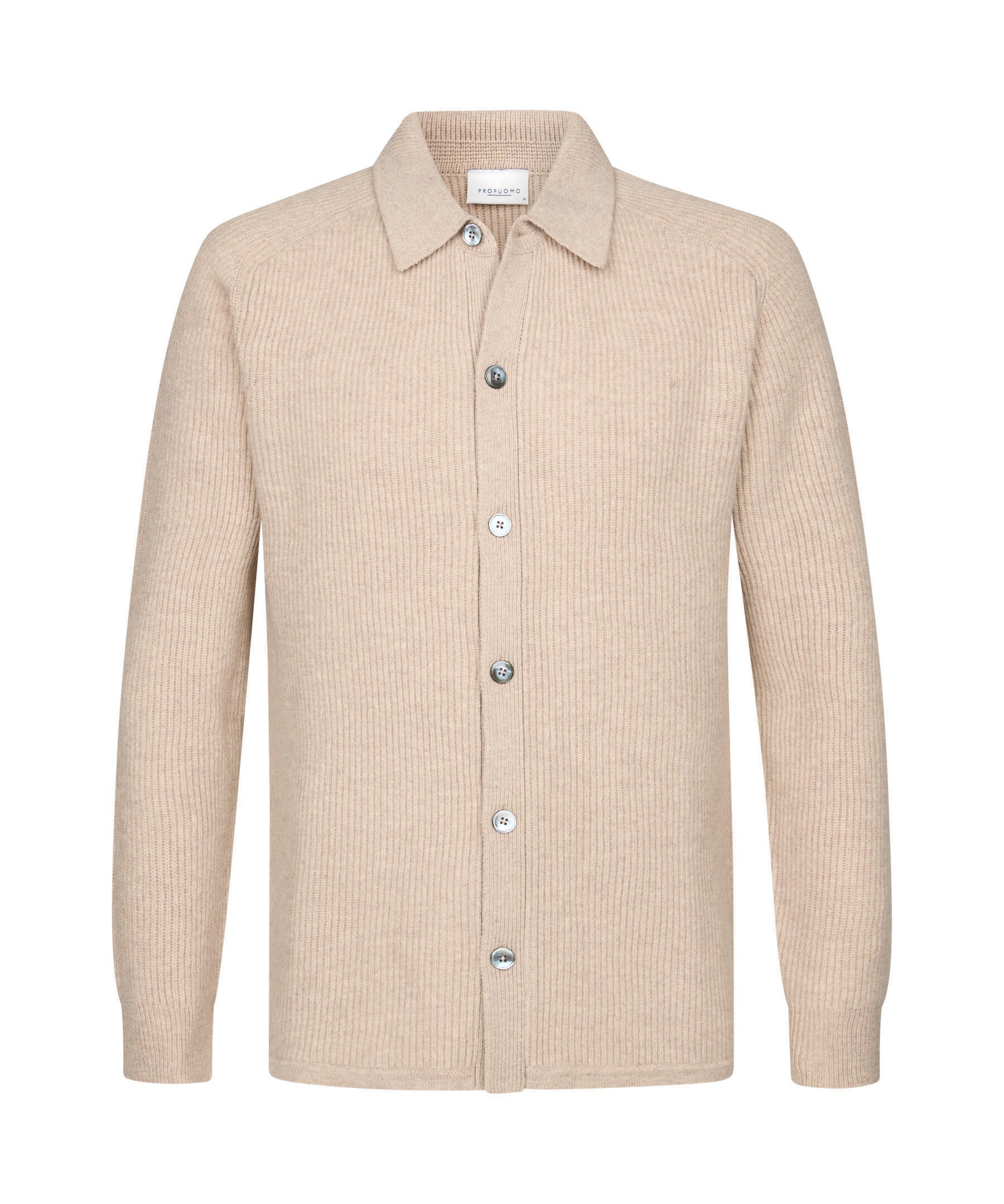 Overshirt Regular Fit aus Wolle - F5 - Beige
