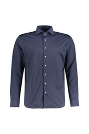 Slim Fit Hemd - M - Blau