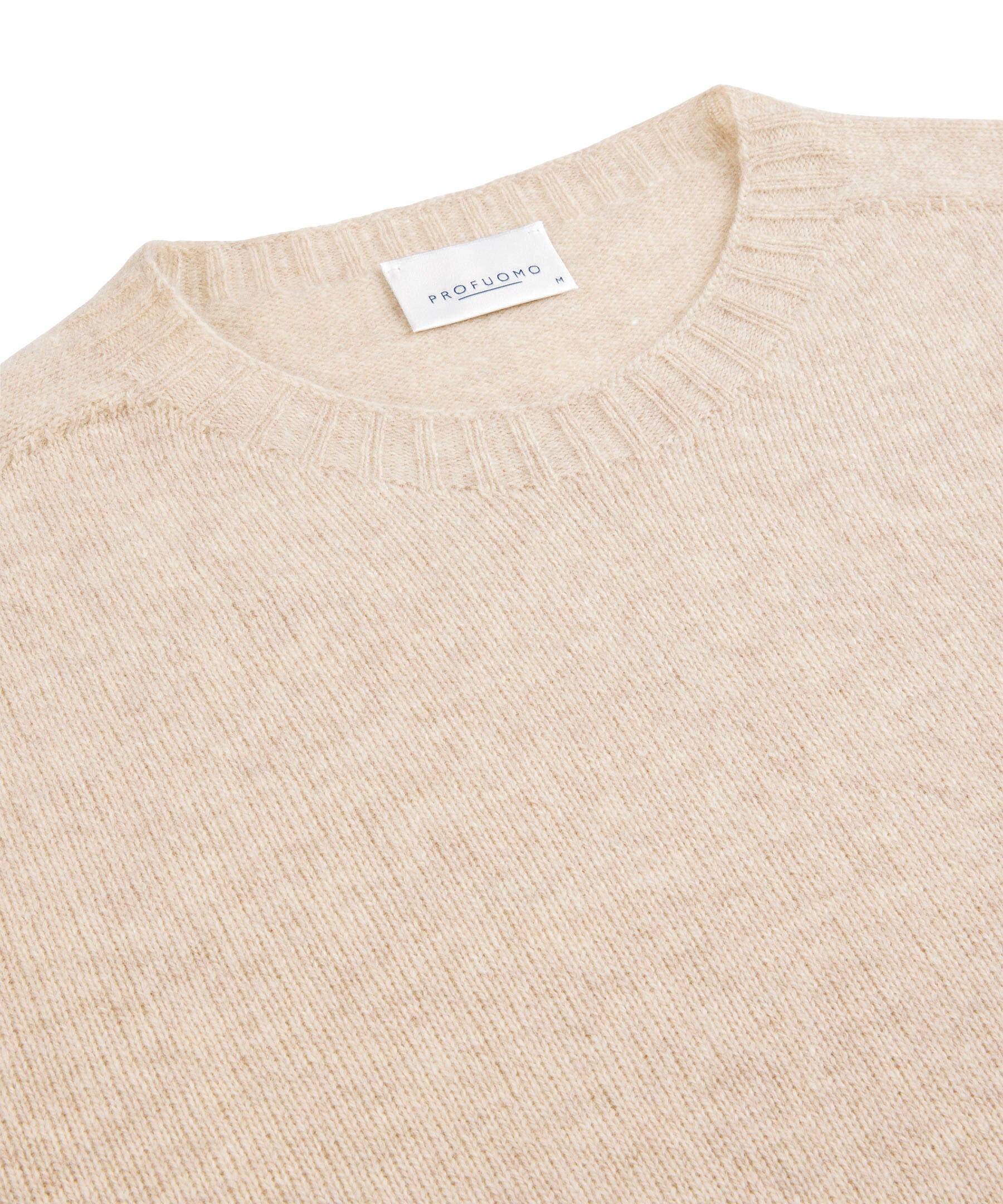 Strickpullover aus Wolle - F5 - Beige
