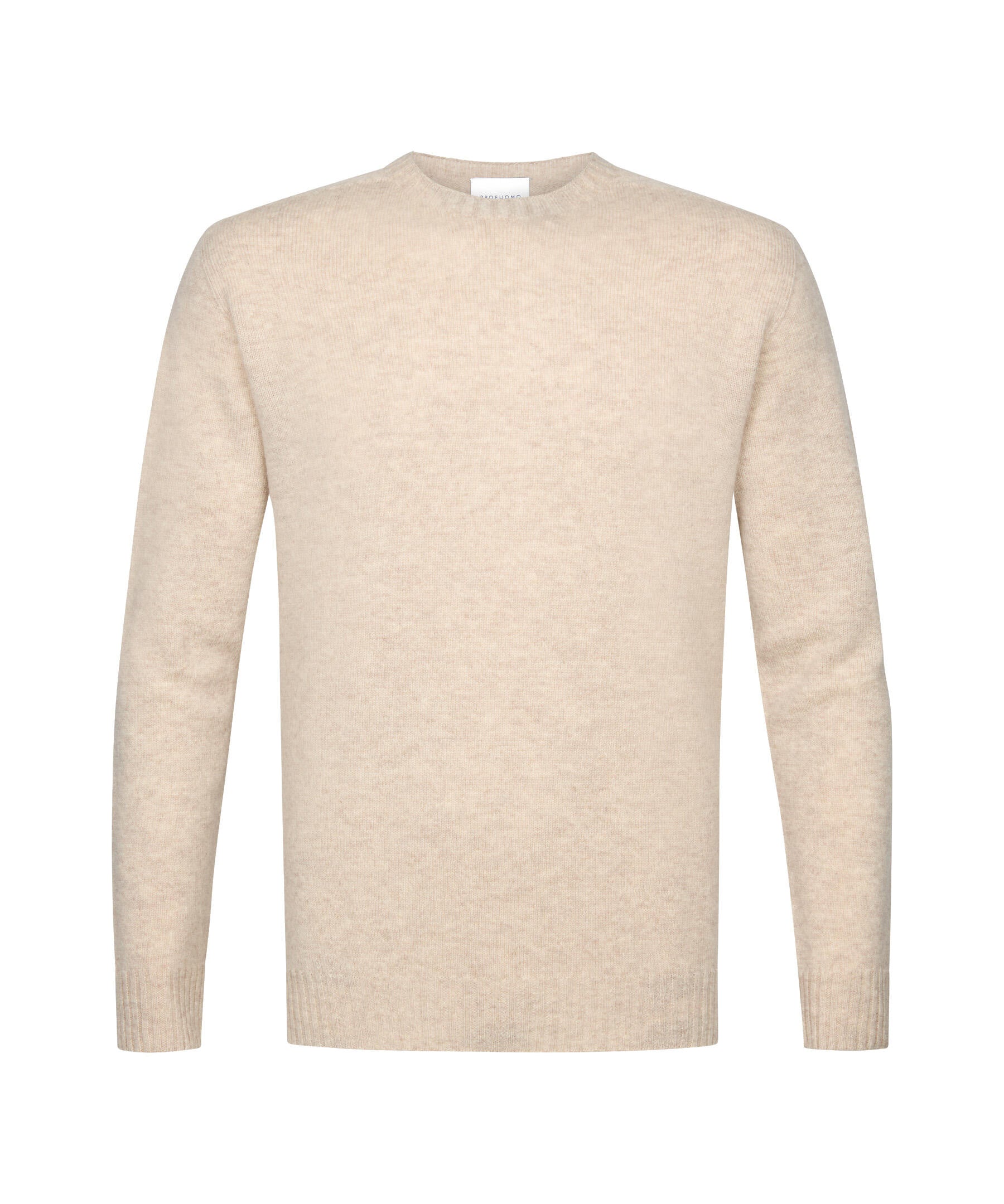 Strickpullover aus Wolle - F5 - Beige