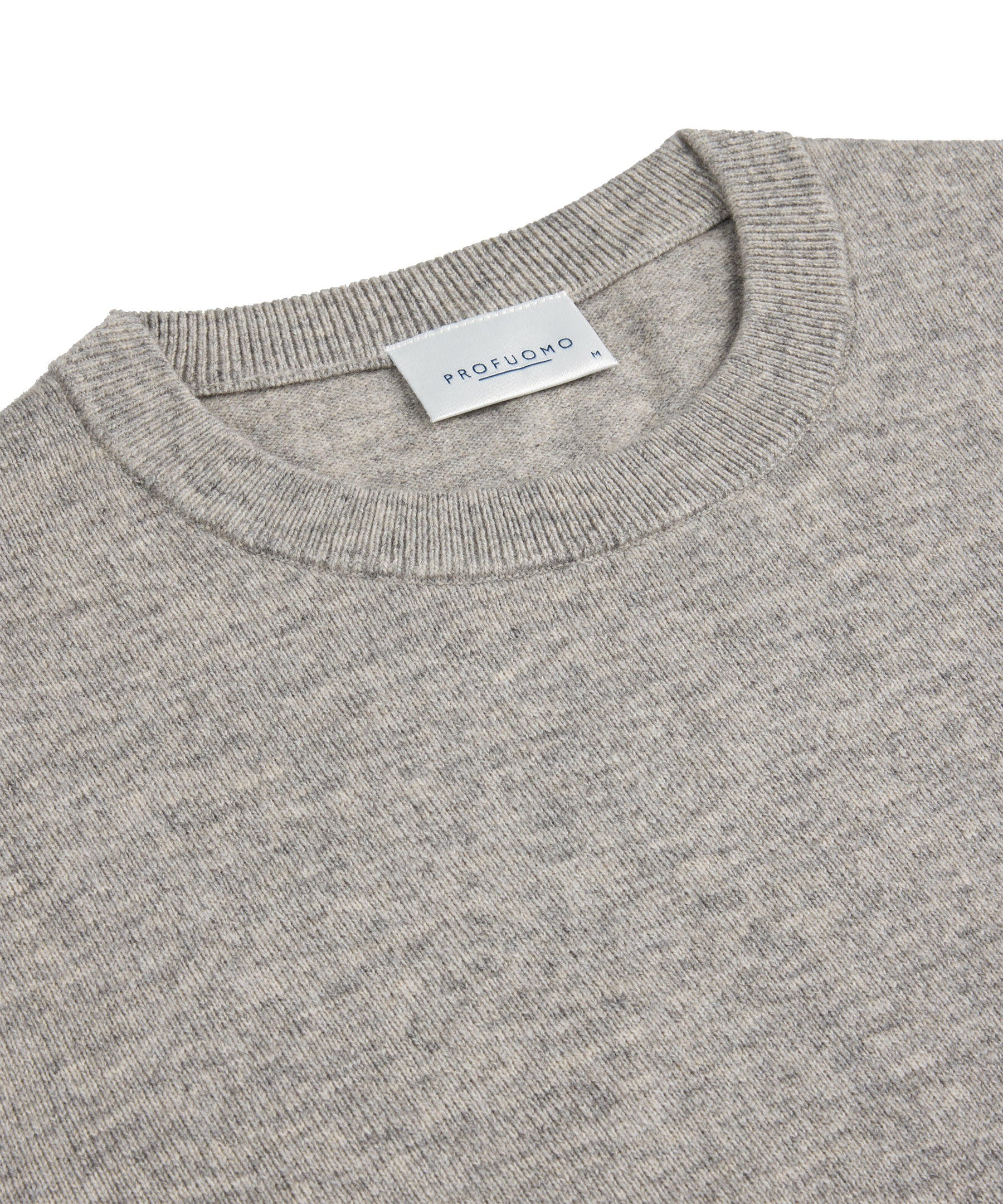 Strickpullover aus Wollmix - C1 - Grau