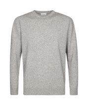 Strickpullover aus Wollmix - C1 - Grau