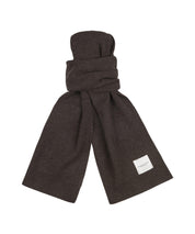 Schal aus Woll-Mix - H2 - Braun