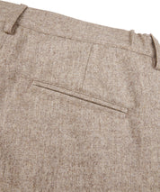 Flanellhose aus Wollmix - F6 - Beige