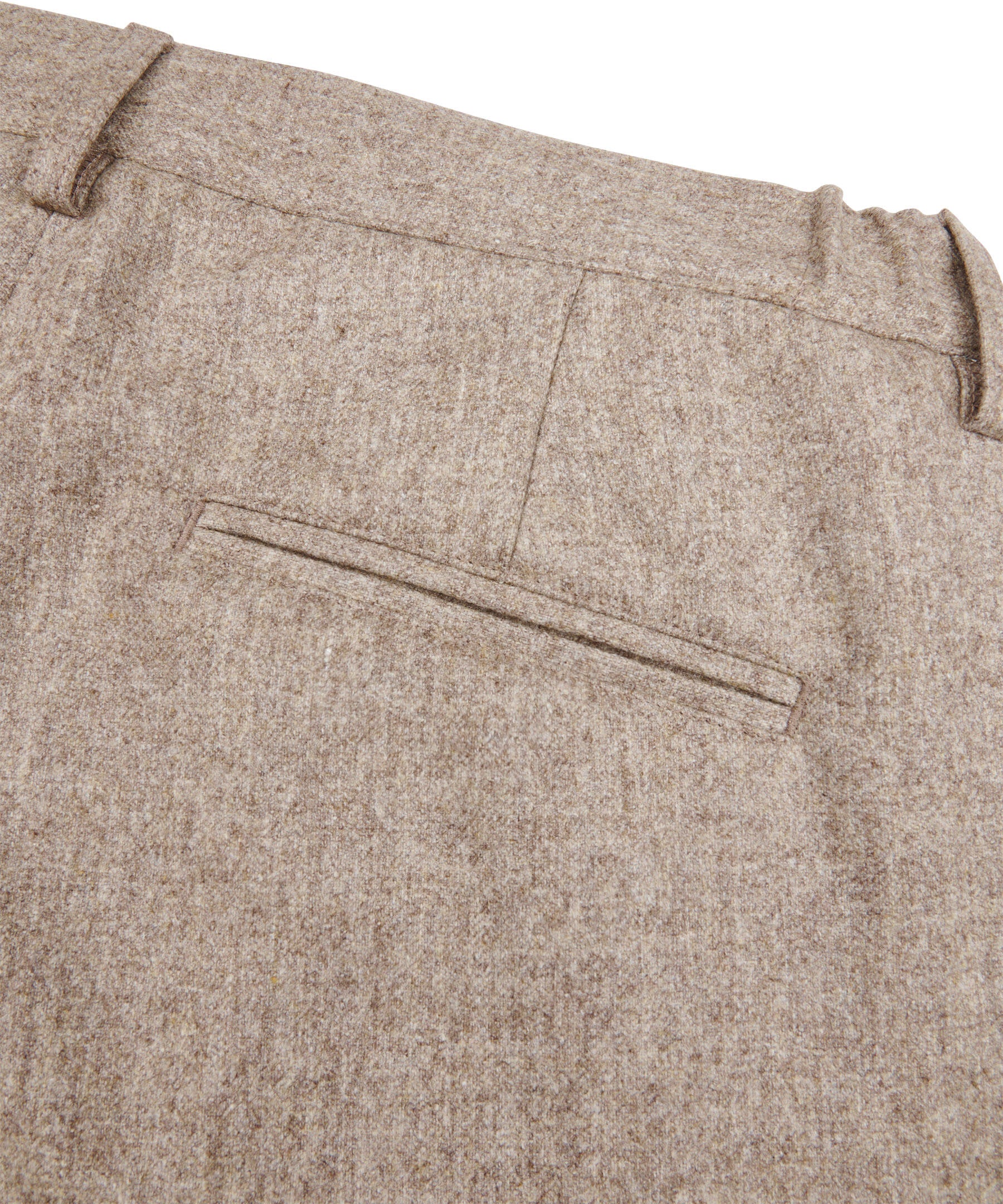 Flanellhose aus Wollmix - F6 - Beige