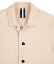 Overshirt aus Wolle - F5 - Beige