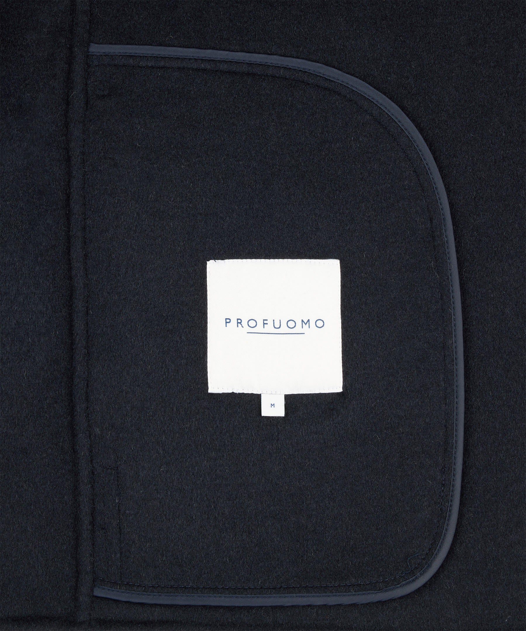 Overshirt aus Wollmix - P - Blau