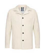 Overshirt aus Schurwoll-Mix - E - Beige