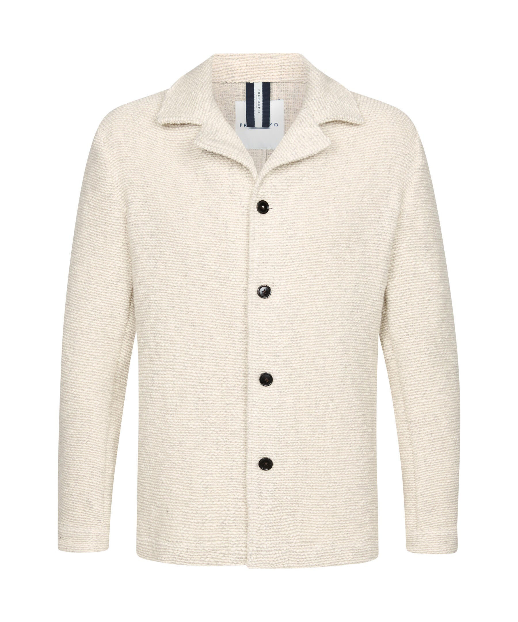 Overshirt aus Schurwoll-Mix - E - Beige