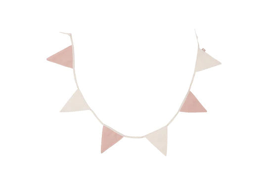 Girlande - Rosa - Rosa | Creme