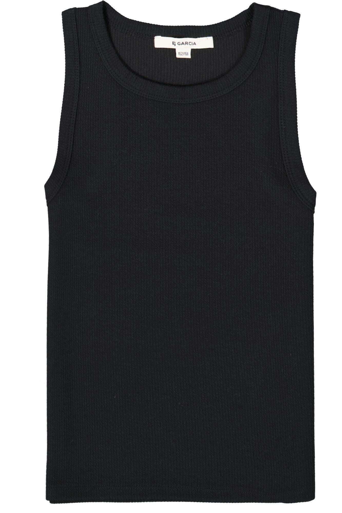 Tanktop gerippt - 1755 - Schwarz