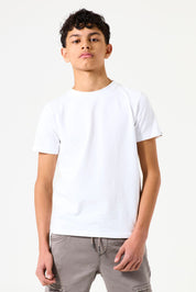 T-Shirt aus Baumwolle - 50 - Weiß