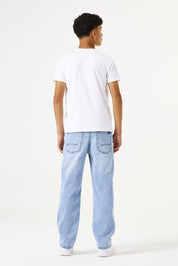 Jeans Straight Fit - 4005 - Blau