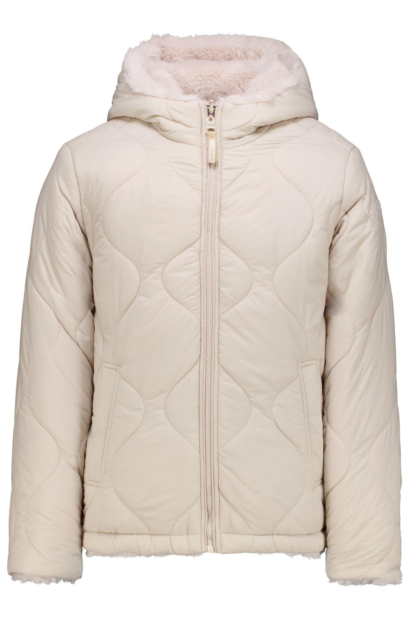 Steppjacke mit Kapuze - 3238-winter white - Beige