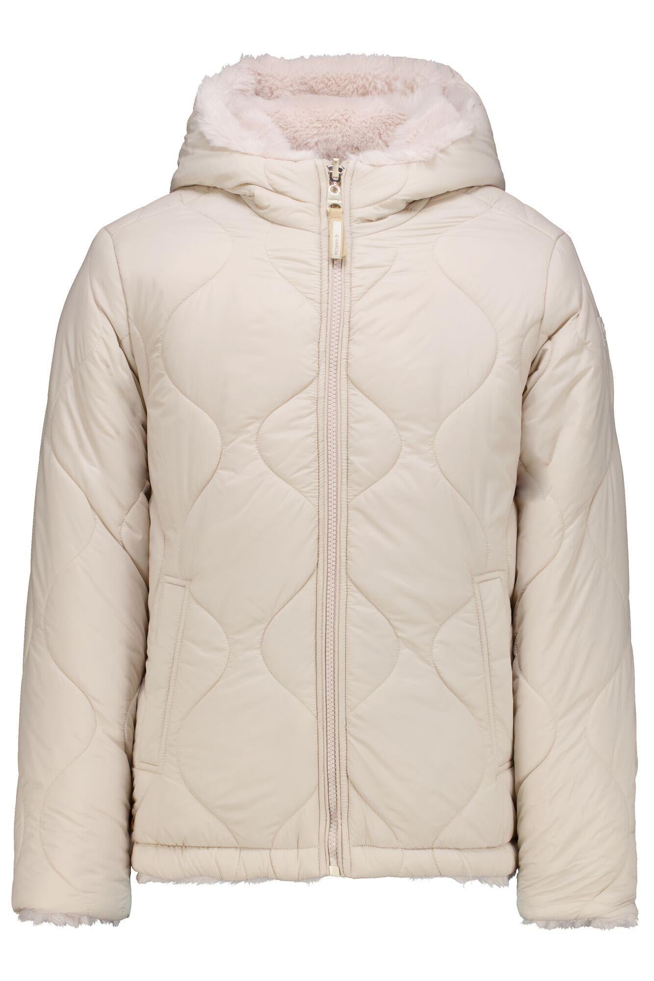 Steppjacke mit Kapuze - 3238-winter white - Beige
