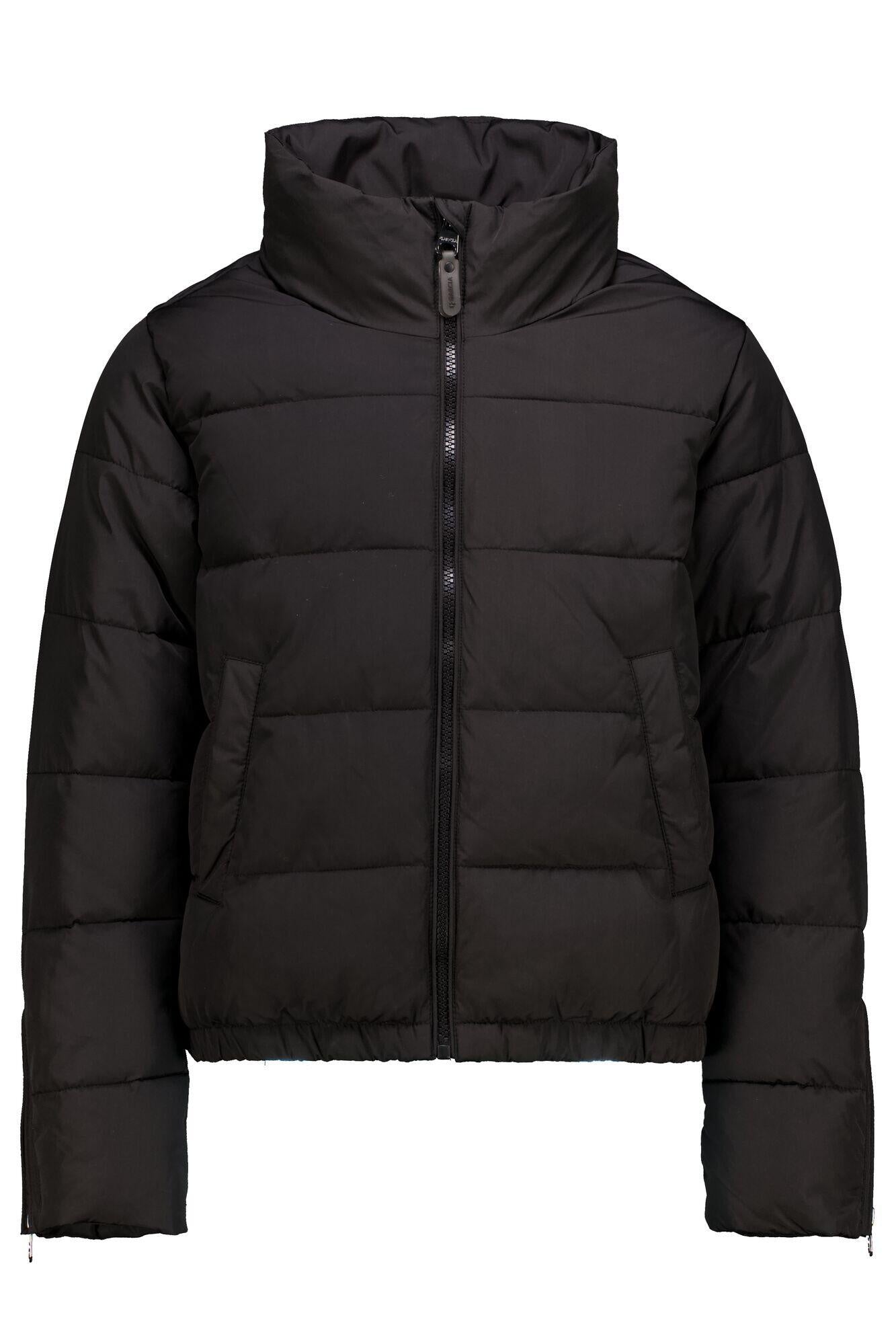 Winterjacke mit Stehkragen - 60-black - Schwarz
