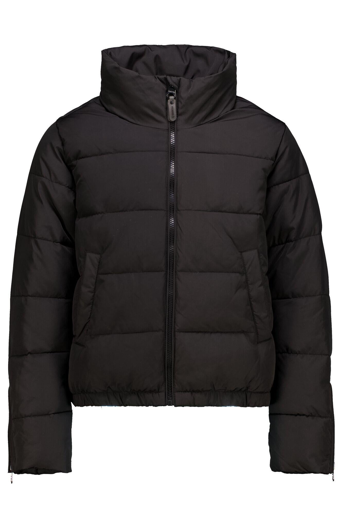 Winterjacke mit Stehkragen - 60-black - Schwarz