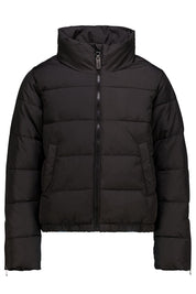 Winterjacke mit Stehkragen - 60-black - Schwarz