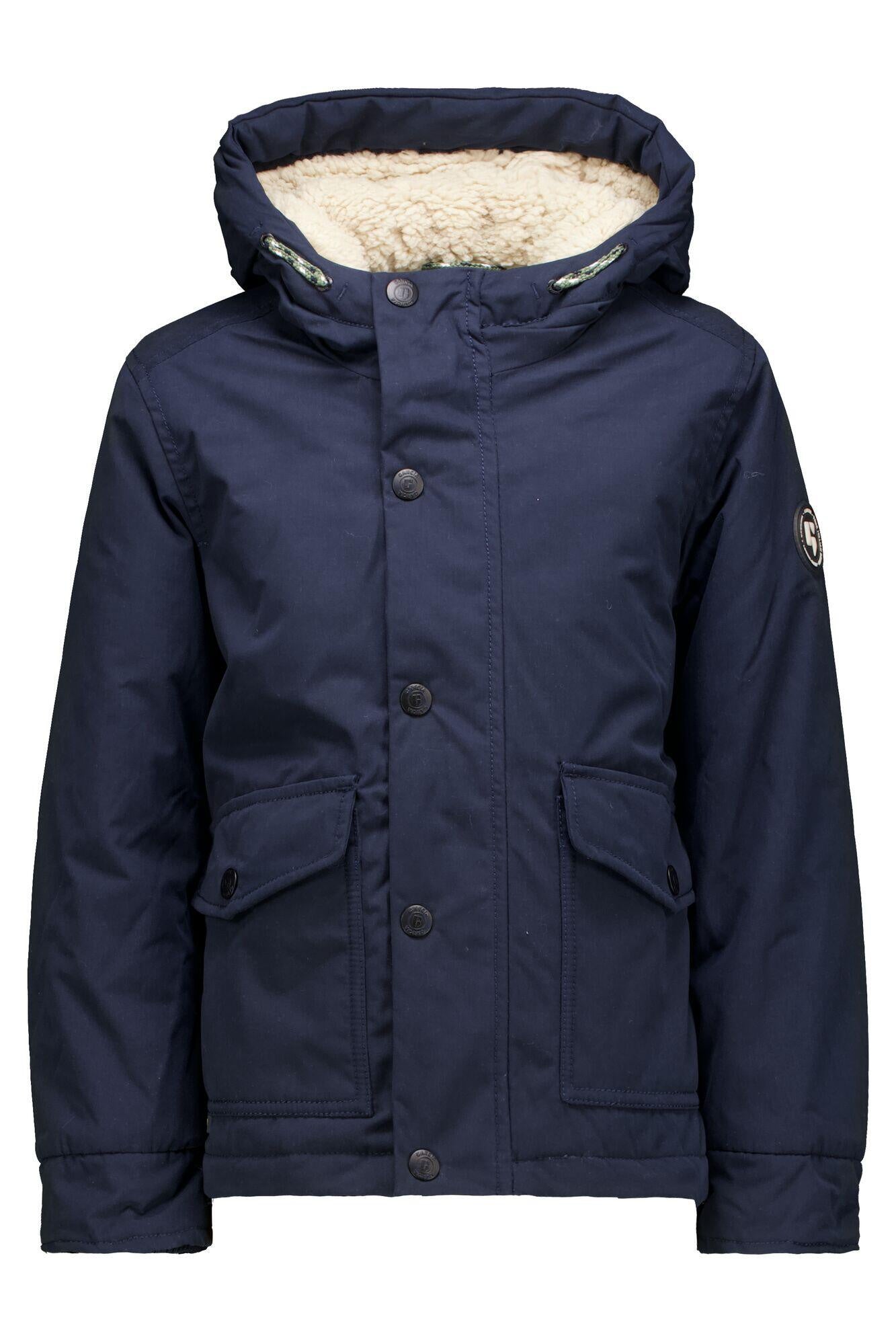 Übergangsjacke mit Kapuze - 2591-deep ink - Blau
