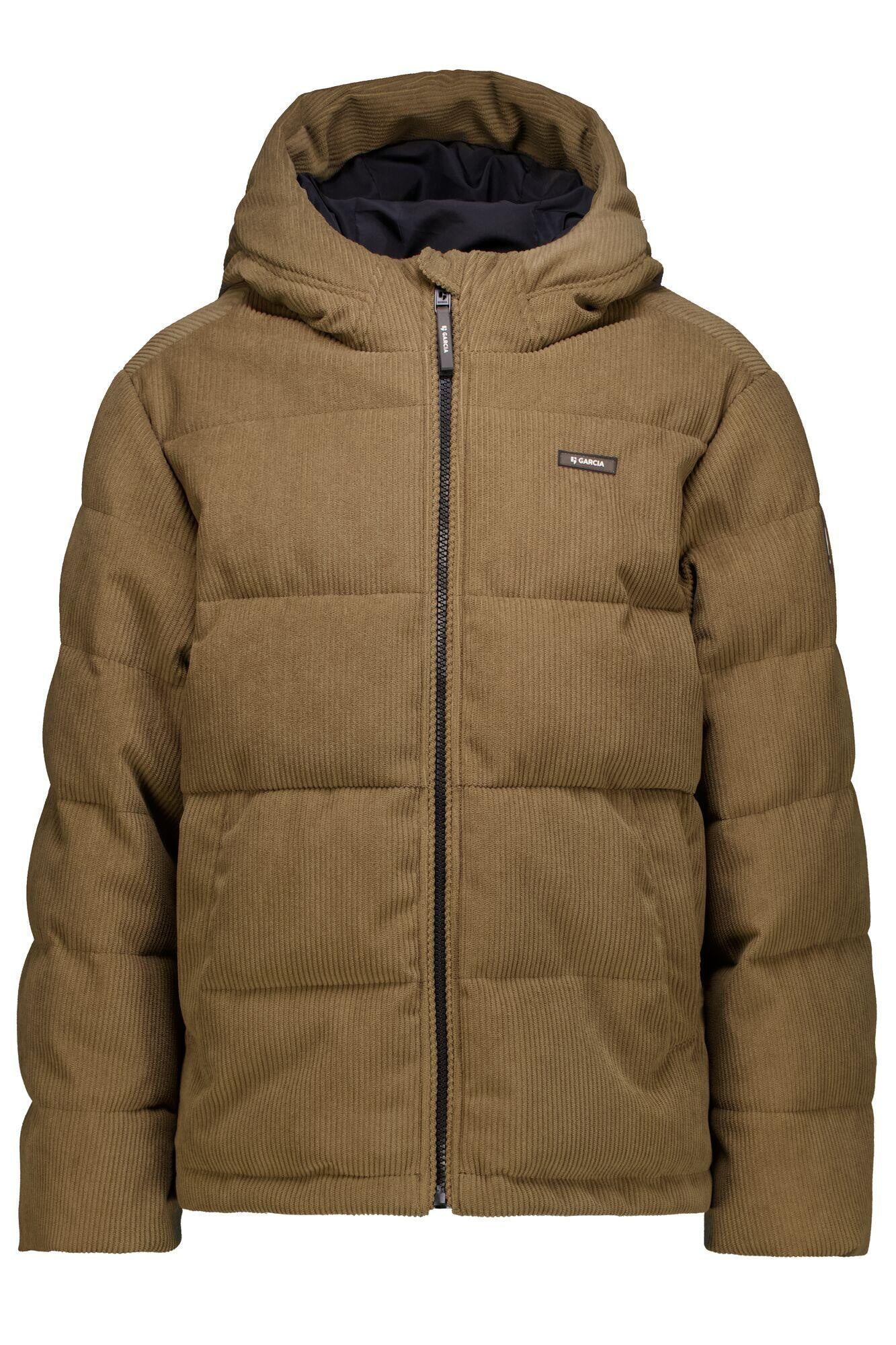 Winterjacke gesteppt mit Kapuze - 1236-safari brown - Beige