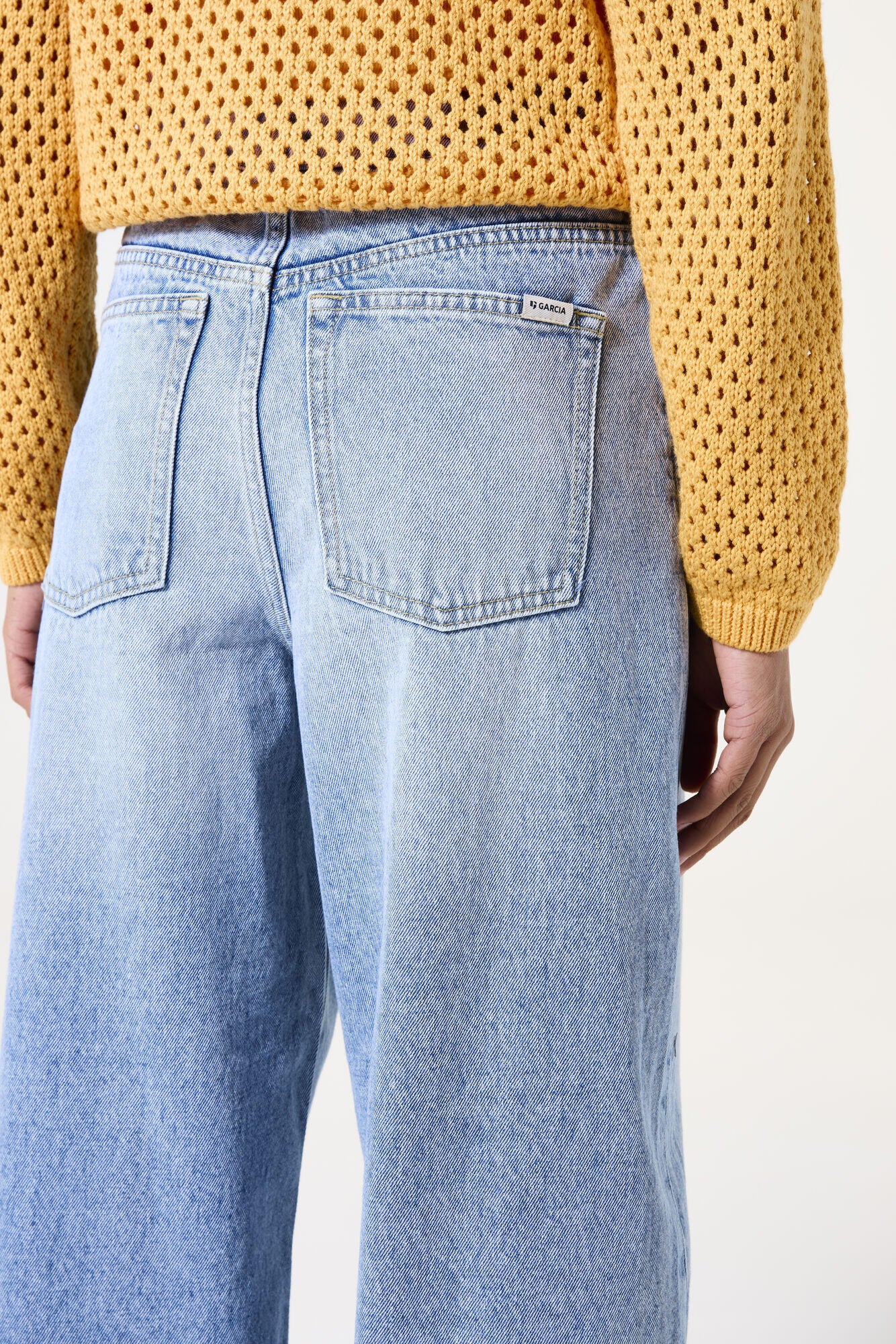 Jeans Tapered Fit - 6879-light used - Blau